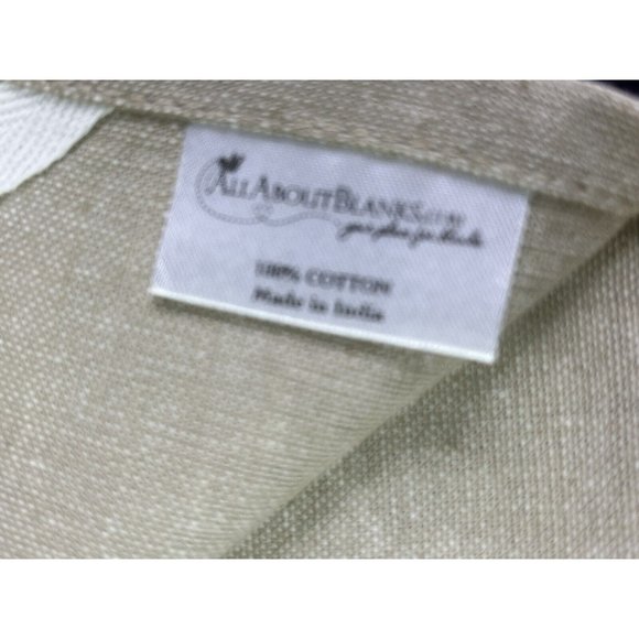 NEW 2 Embroidered Kitchen Towel Fall Autumn Decor Pumpkin Apples Flowers Beige - Picture 5 of 6